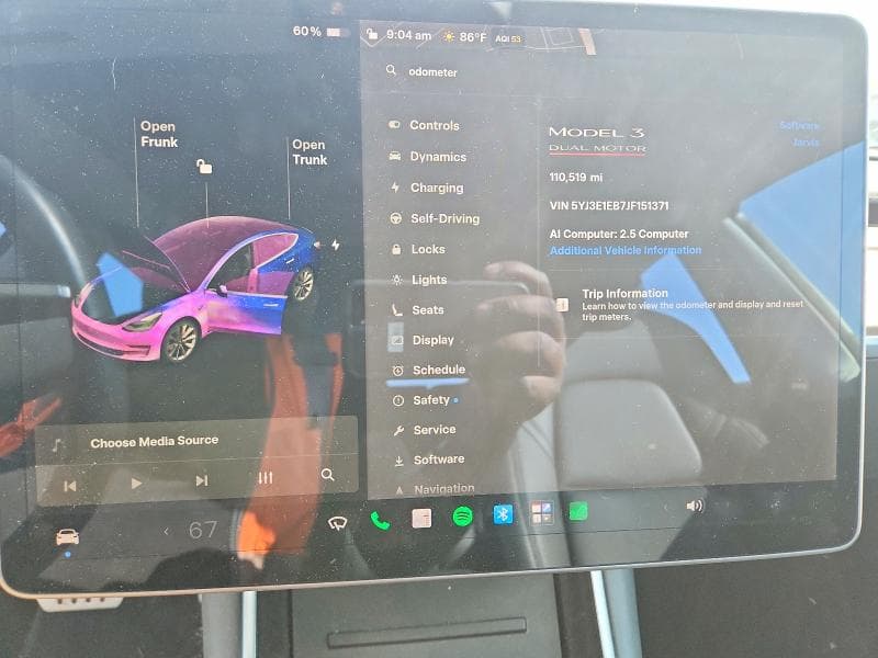 2018 TESLA MODEL 3 9
