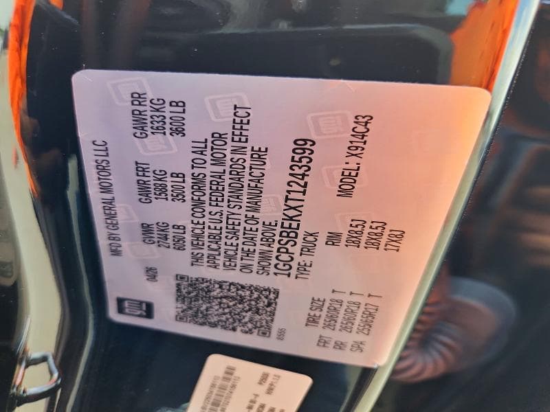 2026 CHEVROLET COLORADO 12