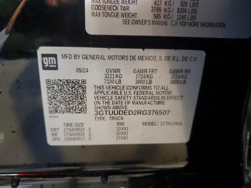 2024 GMC SIERRA K1500 SLT 13