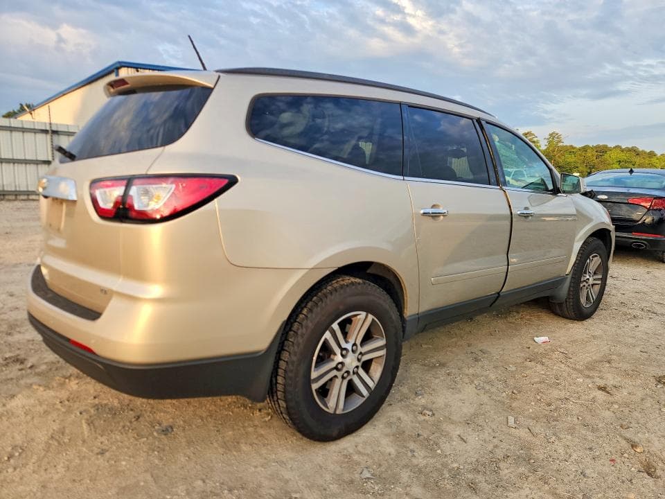 2017 CHEVROLET TRAVERSE LT 3