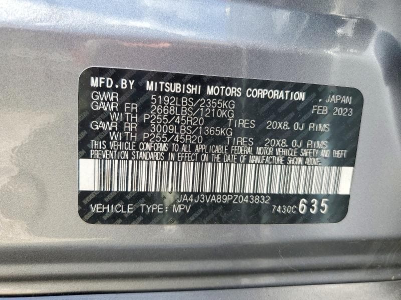 2023 MITSUBISHI OUTLANDER SEL 13
