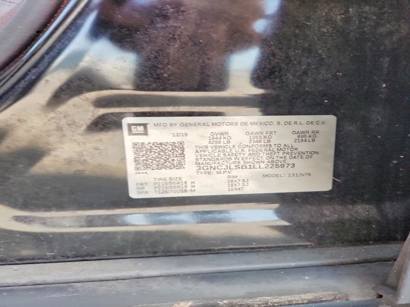 2020 CHEVROLET TRAX 1LT 13