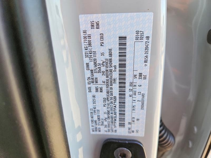 2026 FORD F150 XLT 12