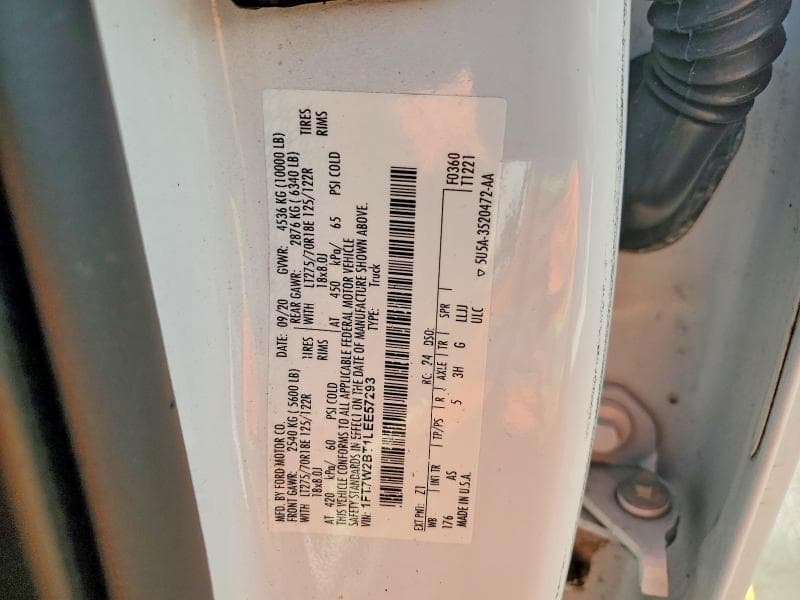 2020 FORD F250 SUPER DUTY 12