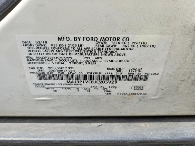 2018 FORD ECOSPORT TITANIUM 13