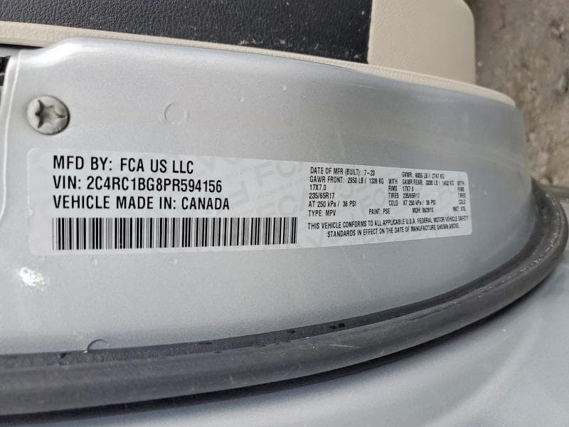 2023 CHRYSLER PACIFICA TOURING L 13