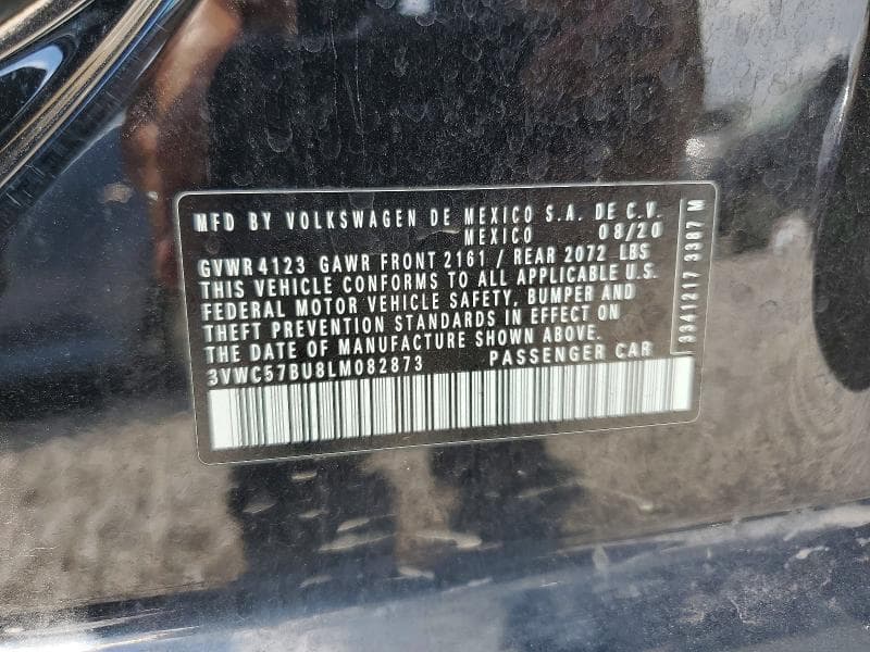 2020 VOLKSWAGEN JETTA S 13