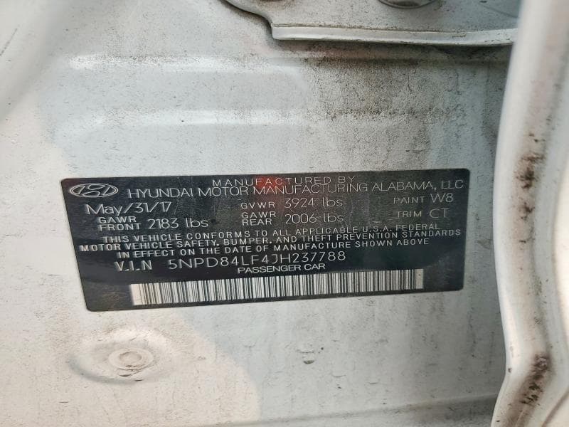 2018 HYUNDAI ELANTRA VALUE EDITION 12