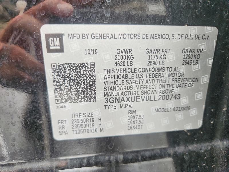 2020 CHEVROLET EQUINOX LT 14