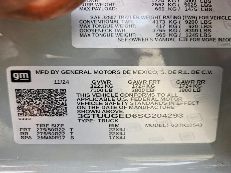 2025 GMC SIERRA K1500 DENALI 13