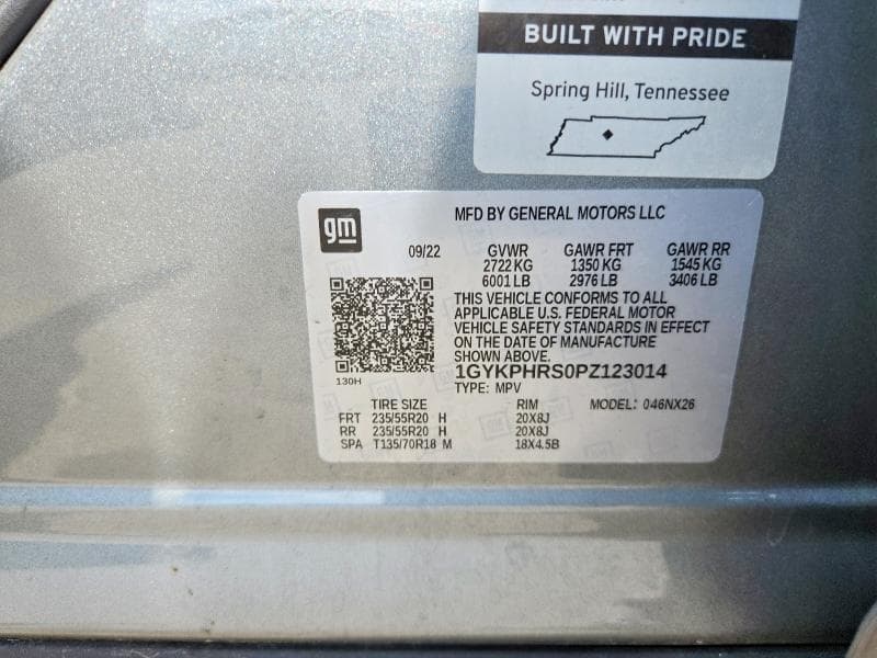 2023 CADILLAC XT6 SPORT PLATINUM 14