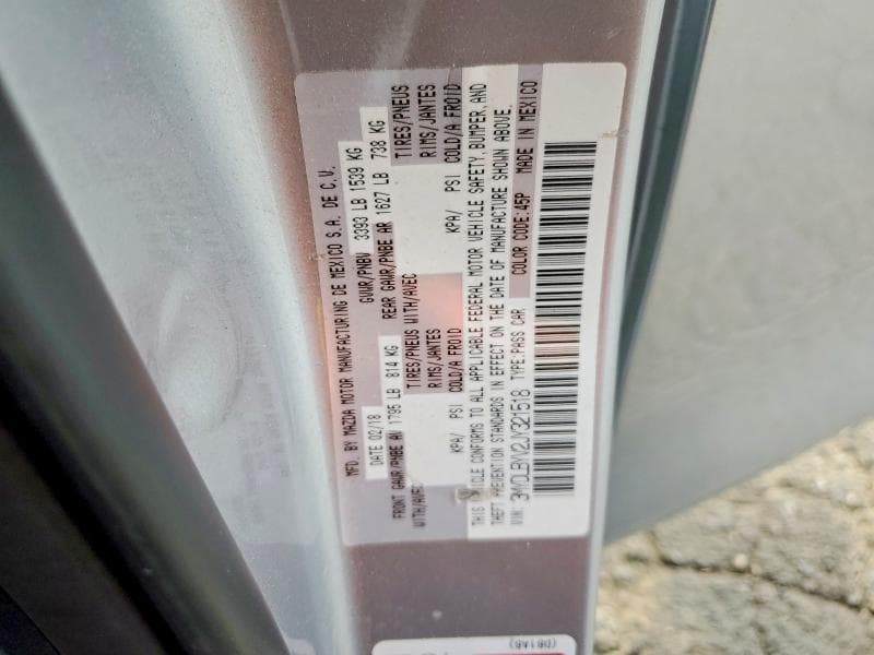 2018 TOYOTA YARIS IA BASE 13
