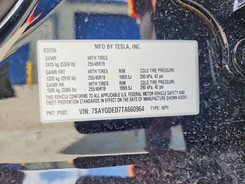 2026 TESLA MODEL Y 12
