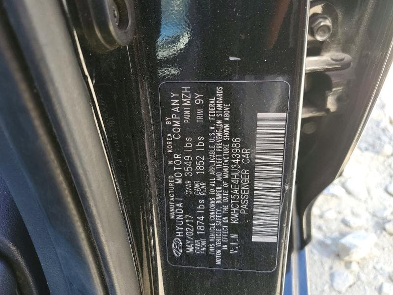 2017 HYUNDAI ACCENT SE 12