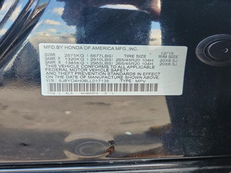 2020 ACURA MDX A-SPEC 13