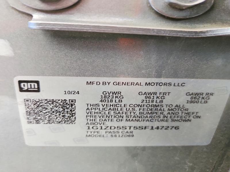 2025 CHEVROLET MALIBU LT 12
