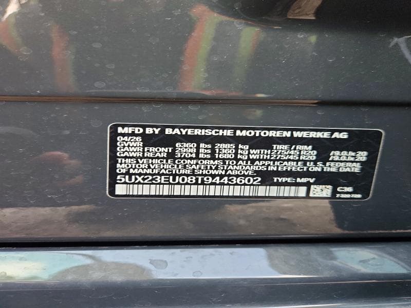 2026 BMW X5 XDRIVE40I 14