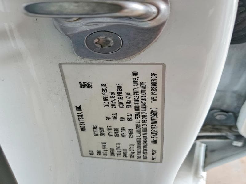 2021 TESLA MODEL 3 12