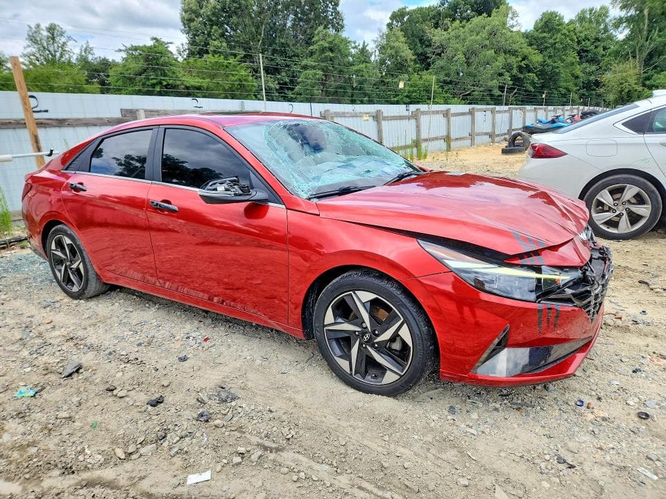 2021 HYUNDAI ELANTRA LIMITED 4