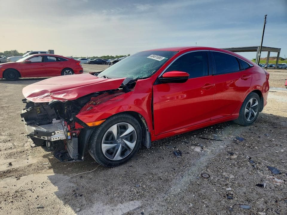 2021 HONDA CIVIC LX - 1