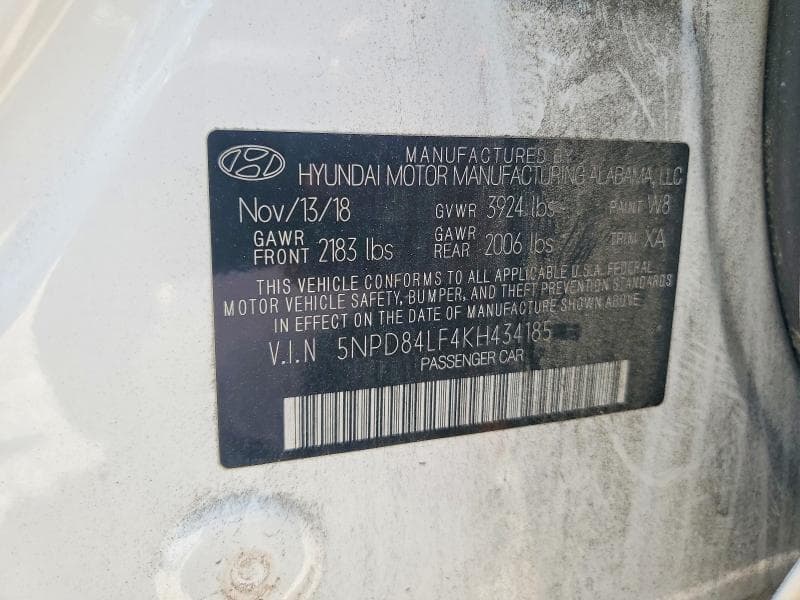2019 HYUNDAI ELANTRA VALUE EDITION 12