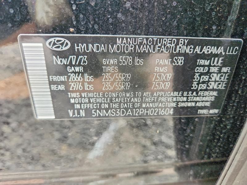 2023 HYUNDAI SANTA FE SEL PREMIUM 14