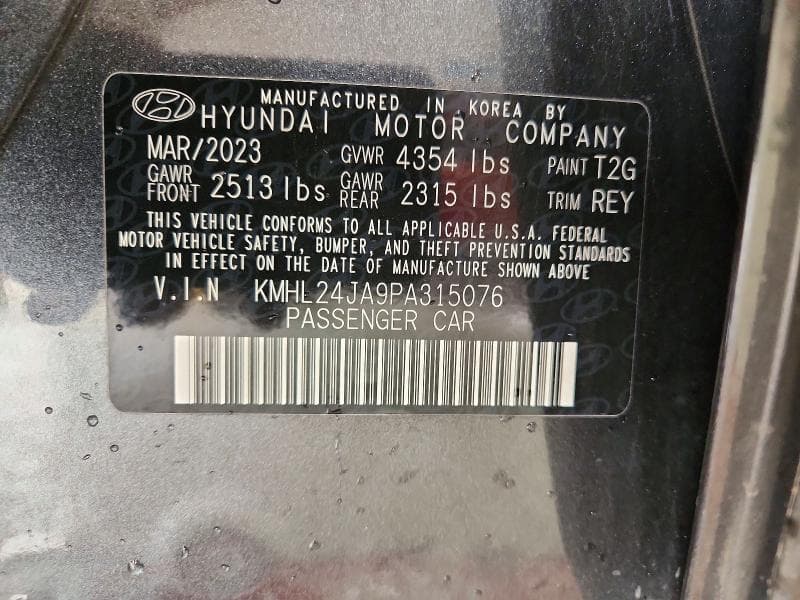 2023 HYUNDAI SONATA SE 12