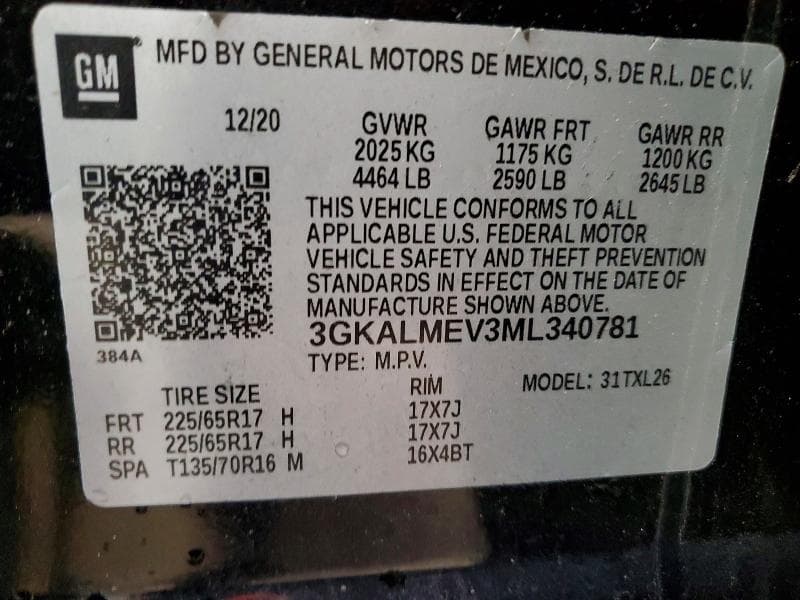 2021 GMC TERRAIN SLE 14