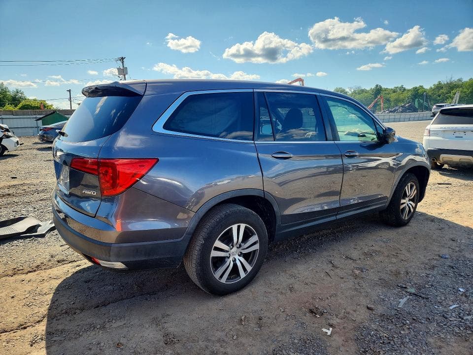 2017 HONDA PILOT EXLN 3
