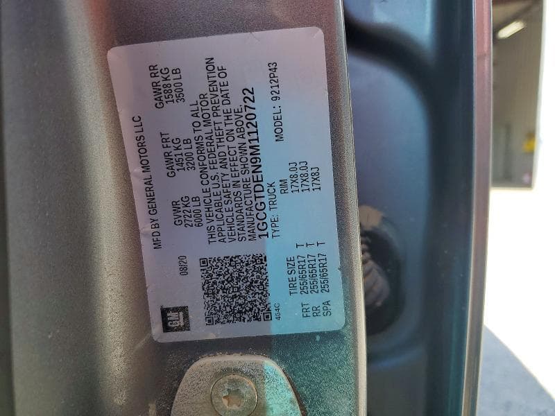 2021 CHEVROLET COLORADO Z71 12
