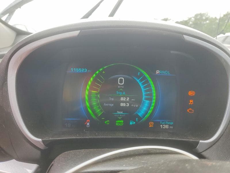 2017 CHEVROLET VOLT LT 9