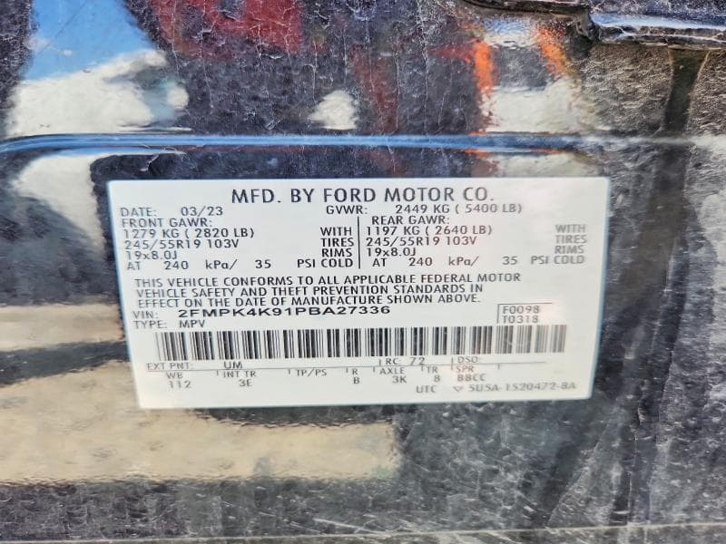 2023 FORD EDGE TITANIUM 13