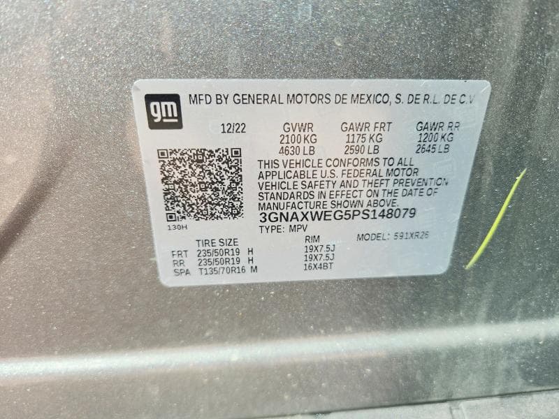 2023 CHEVROLET EQUINOX RS 12