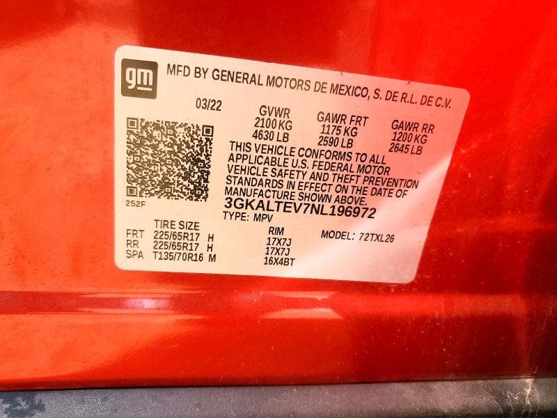 2022 GMC TERRAIN SLE 13