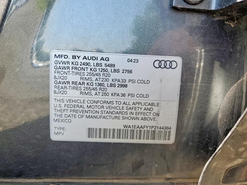2023 AUDI Q5 PREMIUM PLUS 45 13