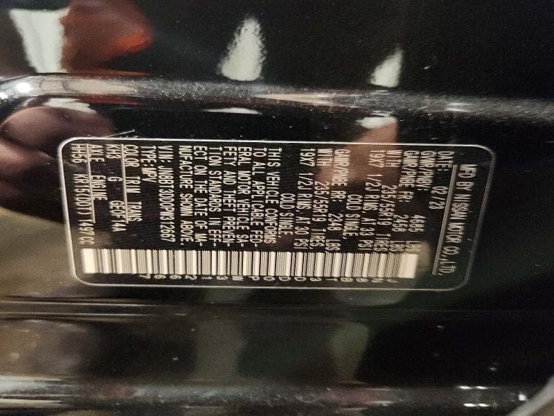 2023 NISSAN ROGUE PLATINUM 13