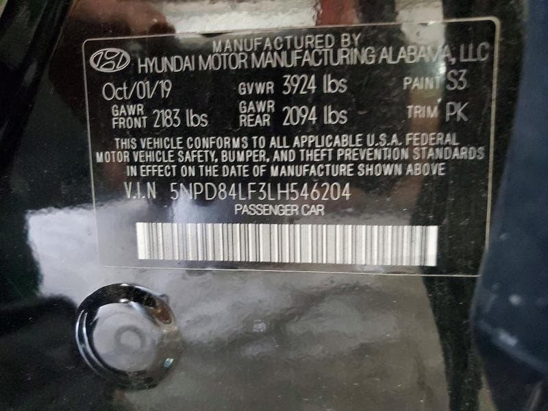2020 HYUNDAI ELANTRA VALUE EDITION 12