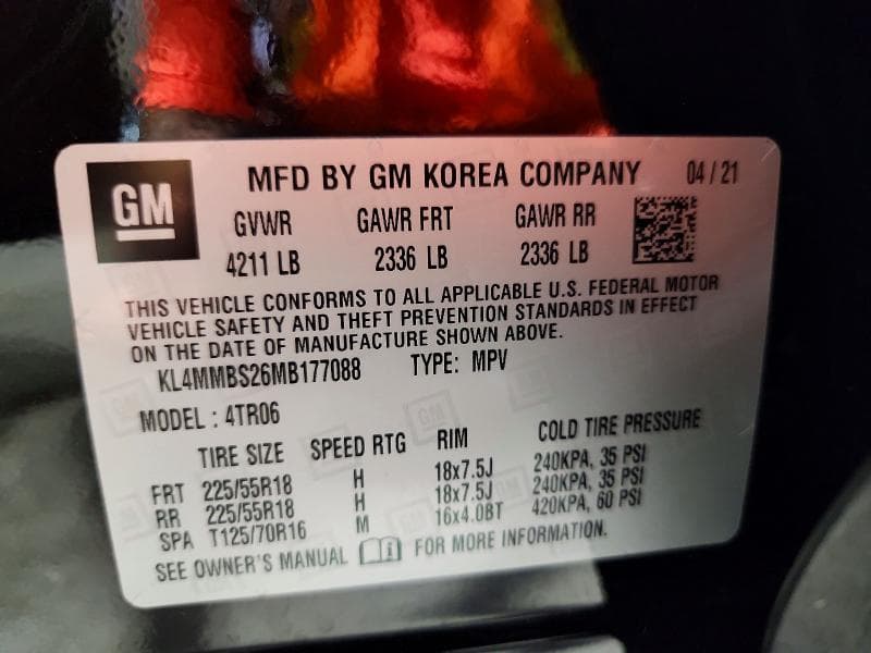 2021 BUICK ENCORE GX PREFERRED 14