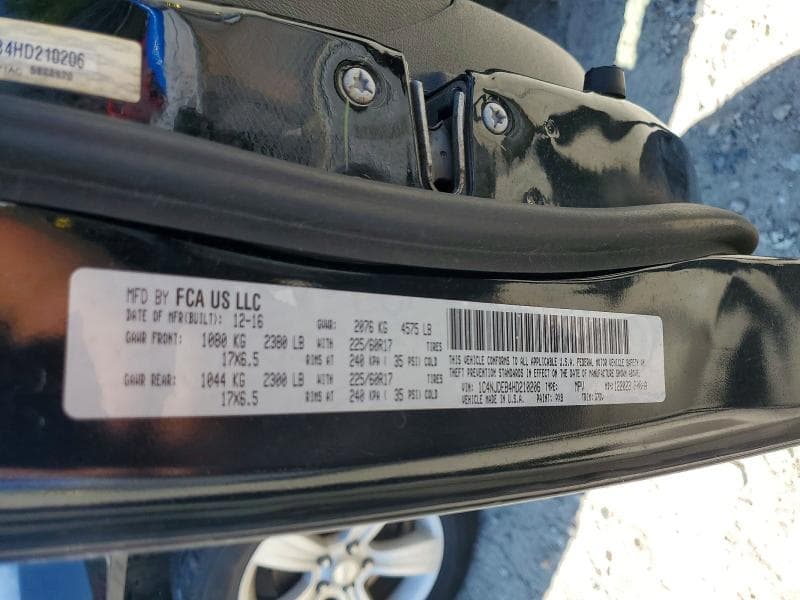 2017 JEEP COMPASS LATITUDE 13