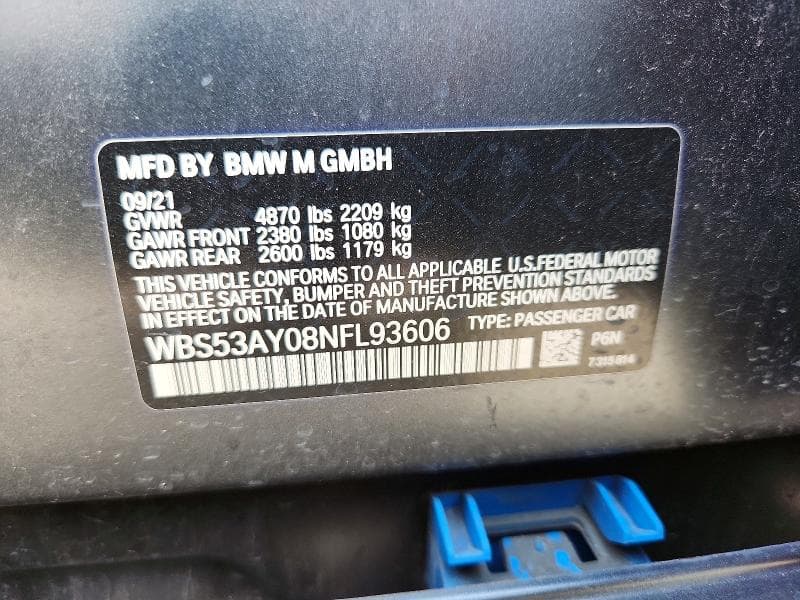 2022 BMW M3 12