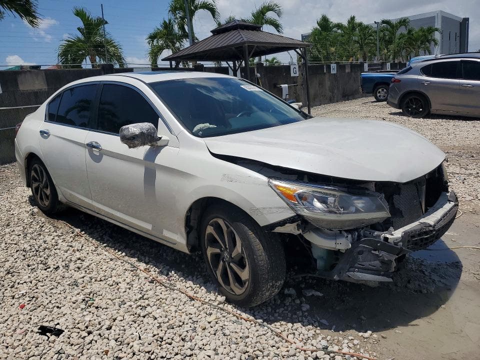 2017 HONDA ACCORD EXL 4