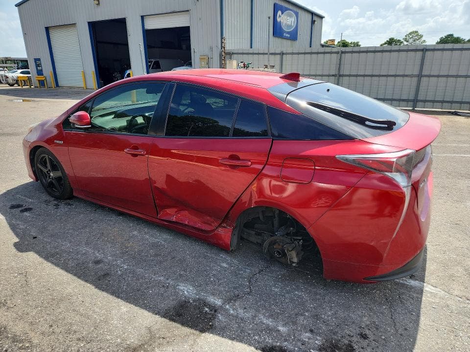 2017 TOYOTA PRIUS THREE TOURING 2