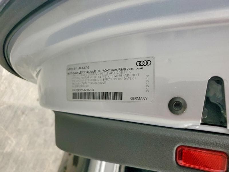 2018 AUDI S5 PRESTIGE 13