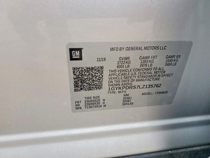 2020 CADILLAC XT6 PREMIUM LUXURY 13