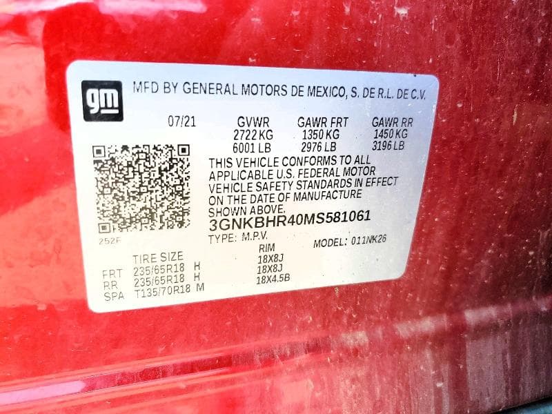 2021 CHEVROLET BLAZER 2LT 13