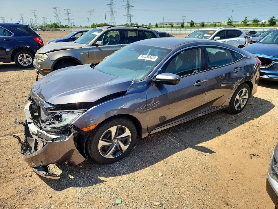 2019 HONDA CIVIC LX - 1