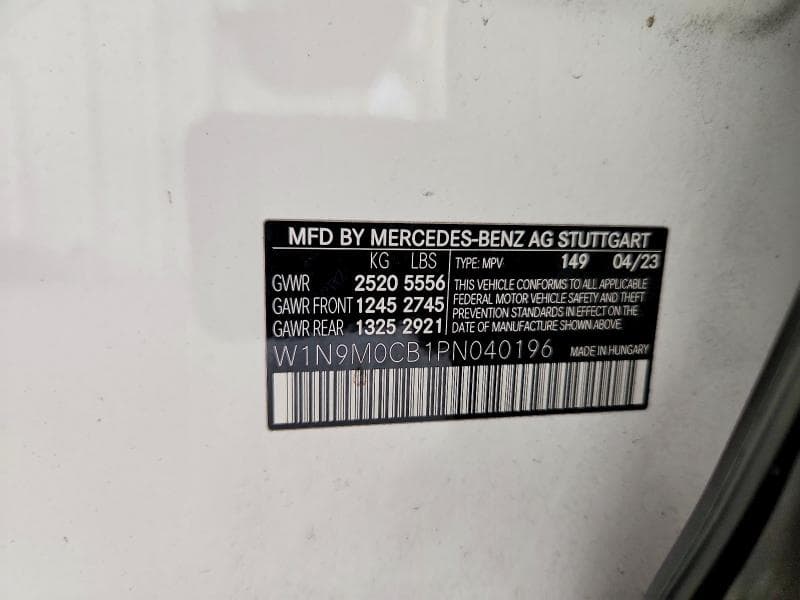 2023 MERCEDES-BENZ EQB 250+ 13