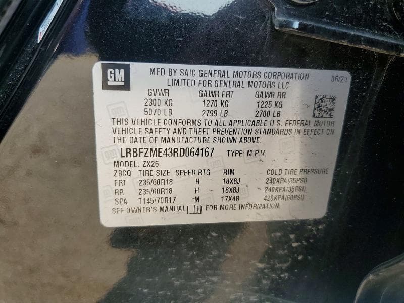 2024 BUICK ENVISION PREFERRED 12