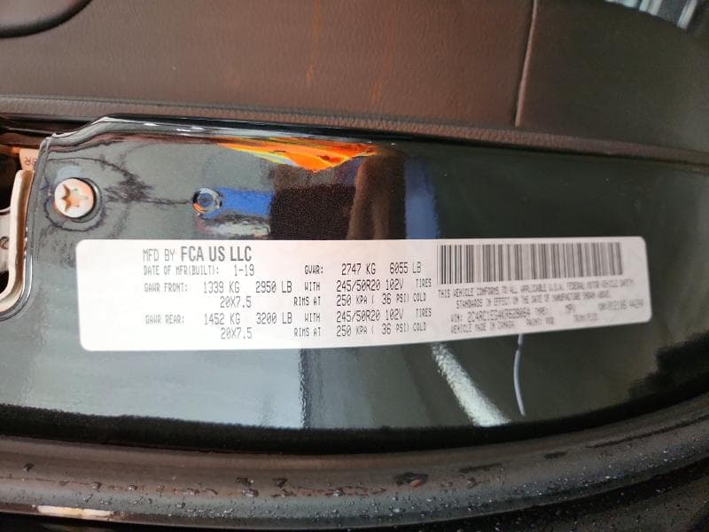 2019 CHRYSLER PACIFICA TOURING L PLUS 13