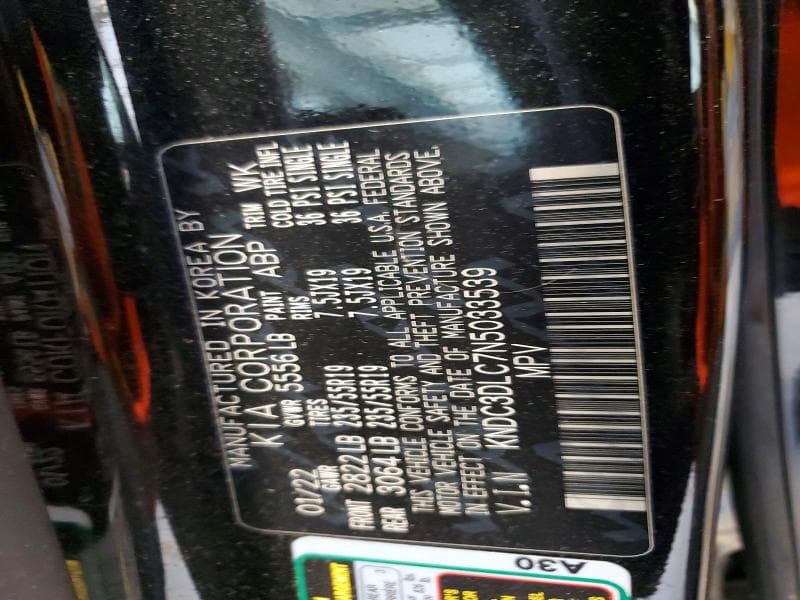 2022 KIA EV6 LIGHT 13